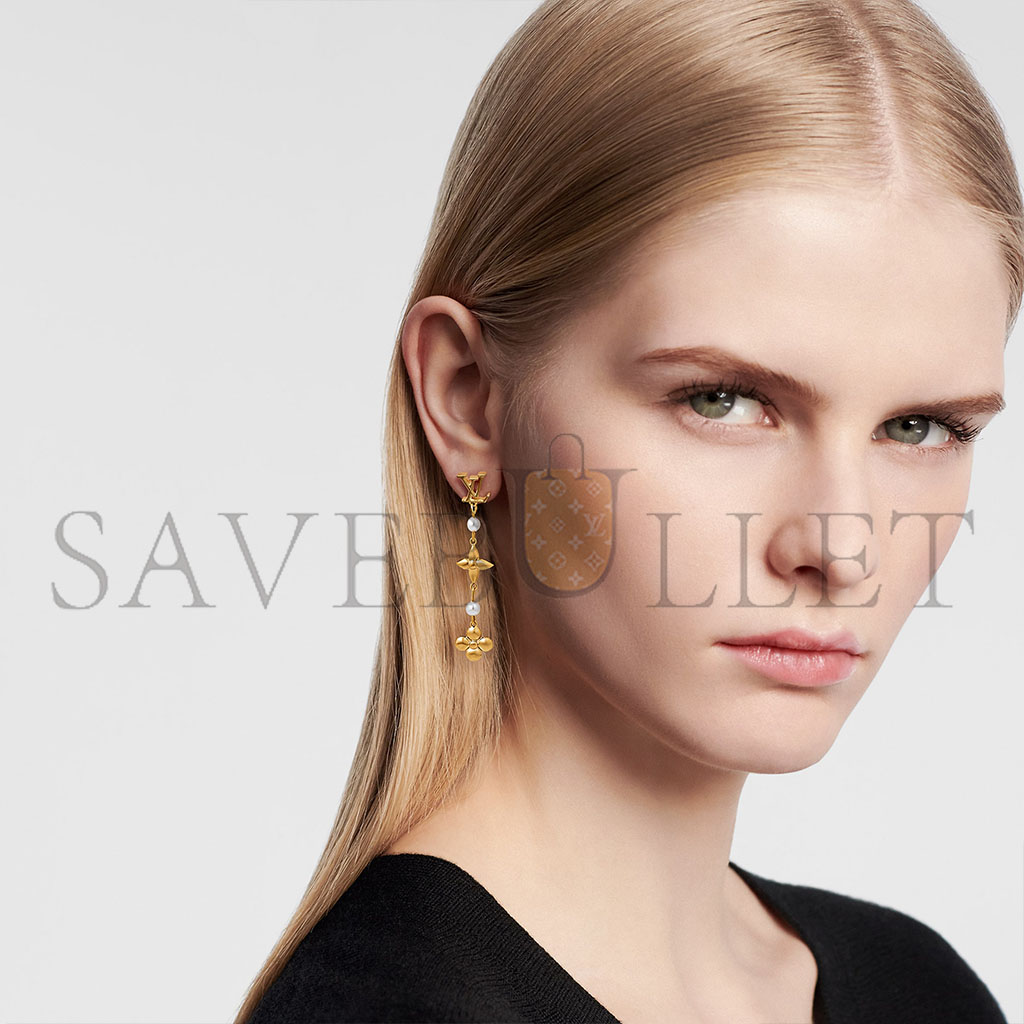 LOUIS VUITTON LOUISA EARRINGS M01577